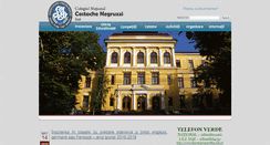 Desktop Screenshot of colegiulnegruzzi.ro