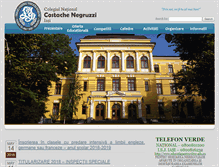 Tablet Screenshot of colegiulnegruzzi.ro